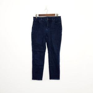 Talbots Heritage Ankle Dark Wash Jeans